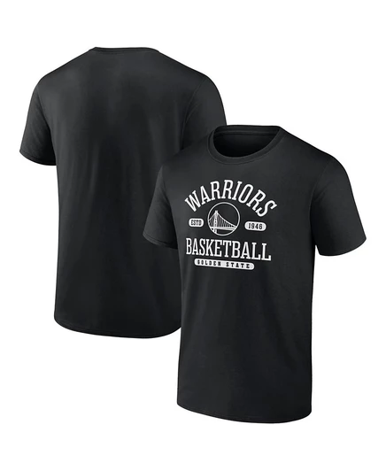 Мужская черная футболка с принтом Golden State Warriors Danger Zone от Fanatics Mto Label black