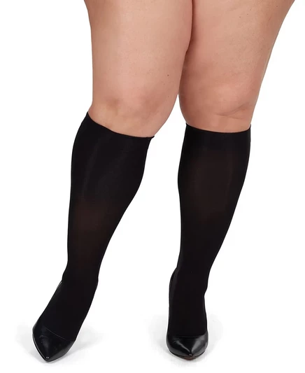 Женские гольфы MeMoi MM-4636, 2 пары, черные