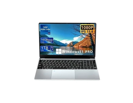 Ноутбук MemZuoix N95 15,6″ FHD, 16 ГБ/1 ТБ, серебристый