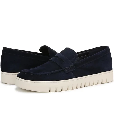 Мужские мокасины Vionic M в верхней части города navy blazer blue suede