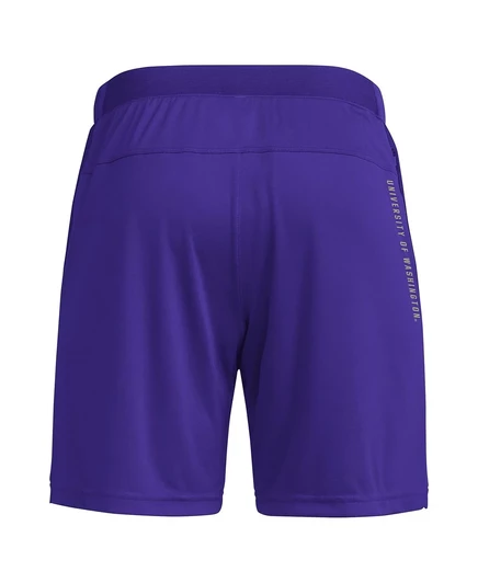 Мужские шорты Adidas AEROREADY 7″ Washington Huskies, фиолетовые