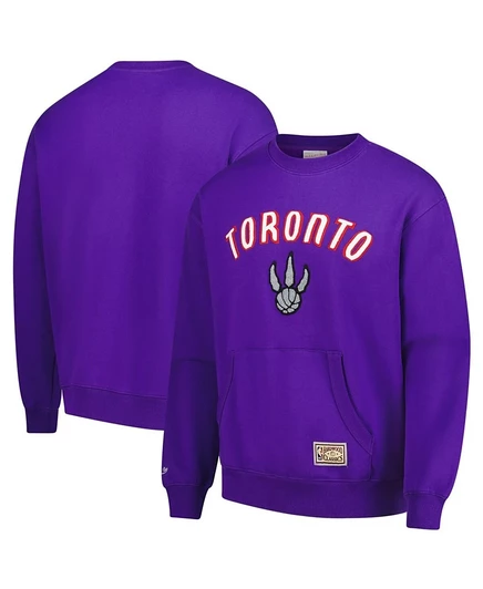 Мужской свитшот Mitchell & Ness Raptors Nights, фиолетовый