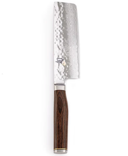 Нож Nakiri Shun Premier 14 см, дамасская сталь