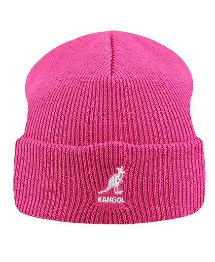 Мужская шапка Kangol Acrylic Cuff, акриловая, розовая