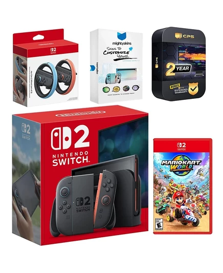 Игровая приставка Nintendo Switch 2 с Mario Kart, 256 ГБ, серый