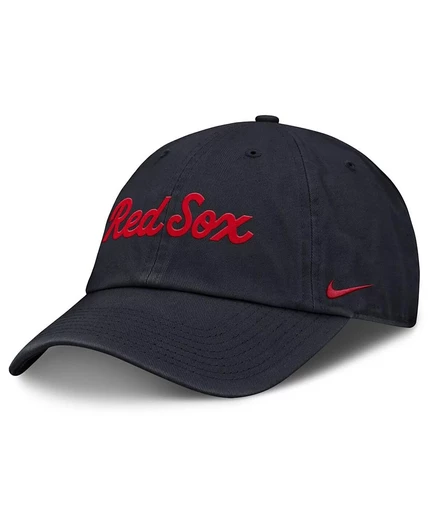 Женская регулируемая кепка Nike Boston Red Sox, темно-синяя