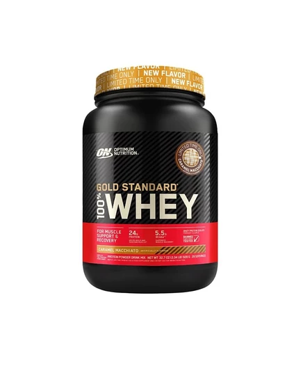 Протеин Optimum Nutrition Gold Standard 100% Whey 907 г, шоколадный