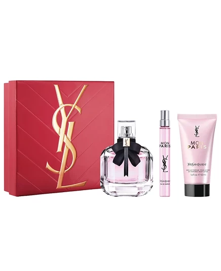 Женский набор Yves Saint Laurent Mon Paris, парфюм и лосьон
