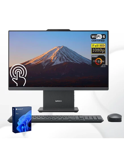 LENOVO IdeaCentre All-in-One AMD Ryzen 5, 32 ГБ оперативной памяти, графика AMD Radeon, 1 ТБ SSD-накопителя, Windows 11 Pro 100 Гц, серый