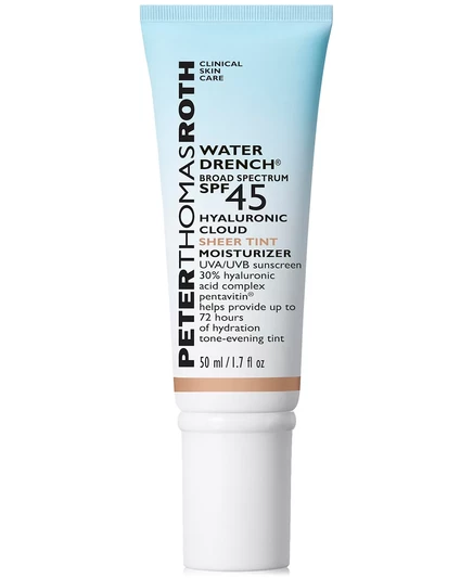  Увлажняющий крем с гиалуроновой кислотой широкого спектра действия SPF 45, 1,7 унции.