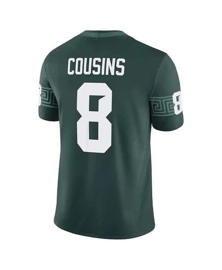 Мужская футболка Nike Kirk Cousins Michigan State, зеленая