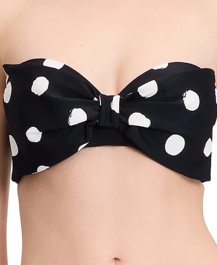 Женский купальник Kate Spade бикини с бантом, черный