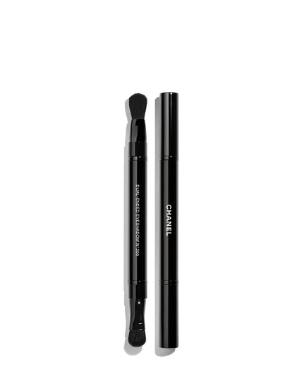 Выдвижная двусторонняя кисточка для теней LES PINCEAUX DE CHANEL №200 белая