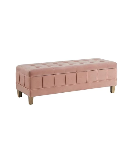 Пуф с ящиком Picket House Furnishings Jude, пудровый