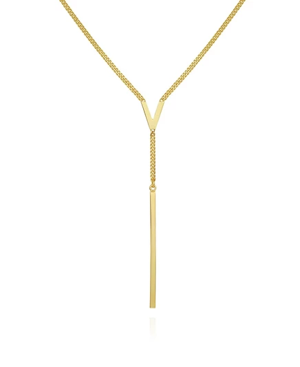 Женское Y-ожерелье Vince Camuto позолоченное, золотистое