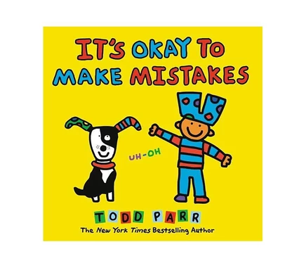 Книга Todd Parr «Нормально ошибаться», твердый переплет