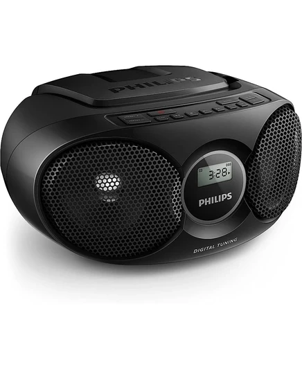 Портативный бумбокс Philips с CD, USB и FM, черный