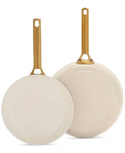 Набор сковород GreenPan Reserve Pro 10″ и 12″, бежевые
