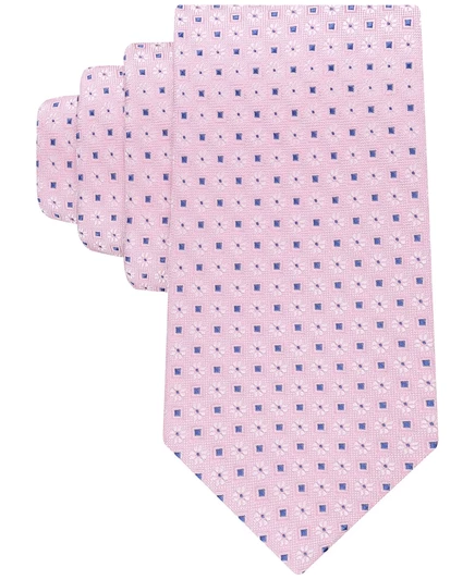Аккуратный мужской галстук Pinzolo в цветочек от Tommy Hilfiger pink