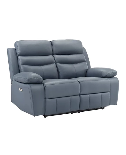 Диван Homelegance Rittman 163 см, электропривод, синий