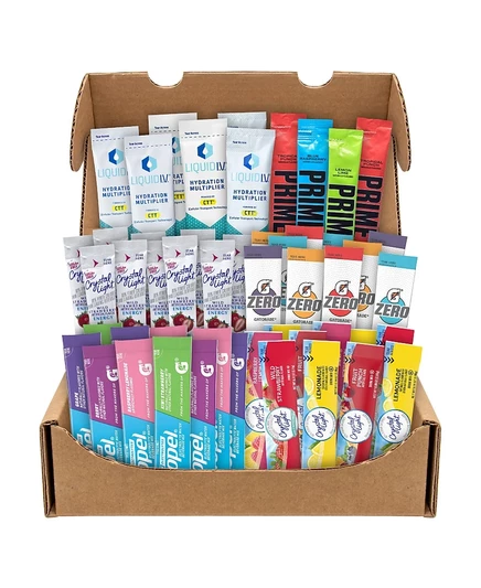 Набор напитковых смесей SnackBoxPros, 50 шт.