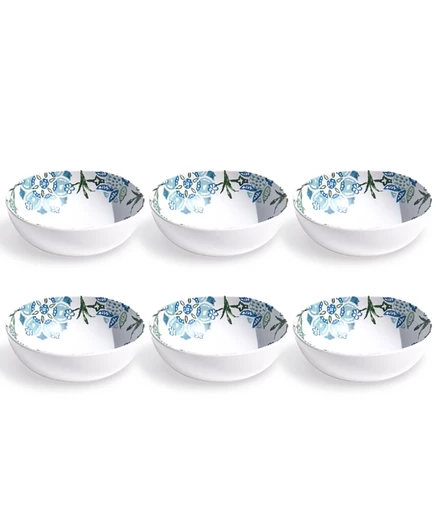 Набор мисок Abode Homewares Hana Ikat 1005 мл, 6 шт.