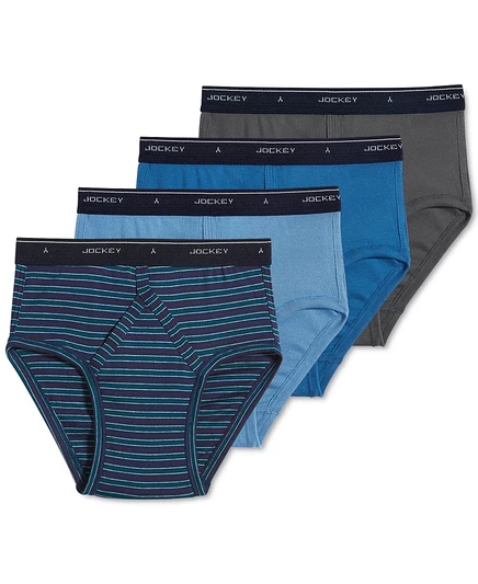 Мужские брифы Jockey Classic 4 шт., синие