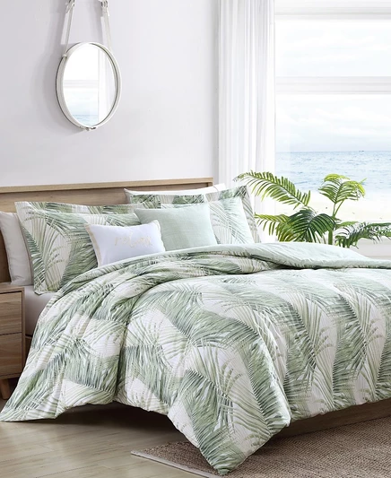 Набор покрывала Tommy Bahama Kauai, 5 шт., зеленый