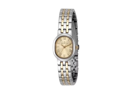 Женские часы Invicta Angel 48140 кварцевые, золотистый циферблат