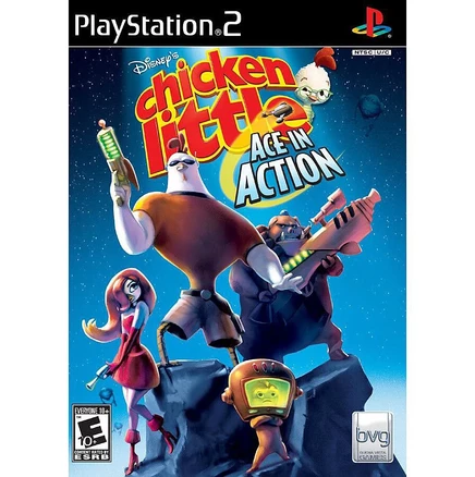 Видеоигра Disney Chicken Little: Ace in Action для PS2