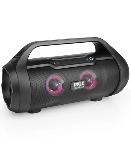 Портативная колонка Pyle BoomBox 500 Вт с Bluetooth, черная