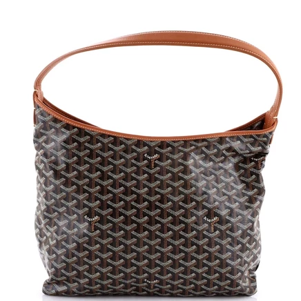 Женская сумка Goyard Boheme хобо, коричневая
