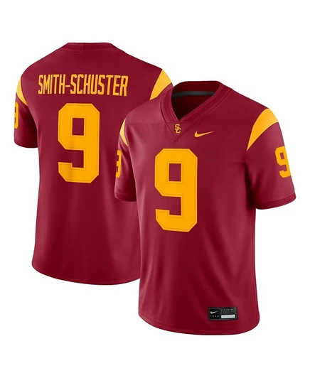 Мужская игровая футболка Nike JuJu Smith-Schuster USC, красная