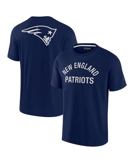 Унисекс футболка Fanatics Signature New England Patriots, синяя