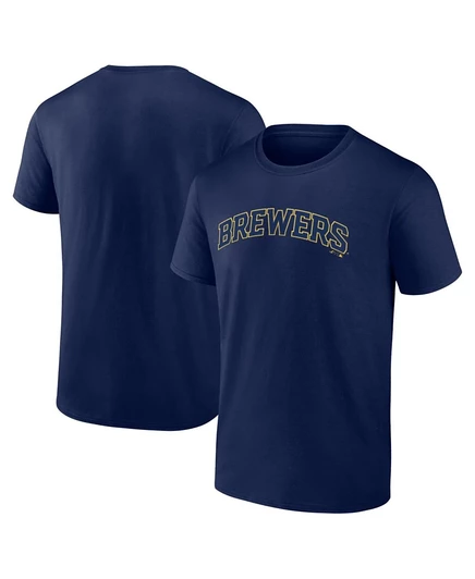 Мужская футболка Logo Athletic Brewers, синяя