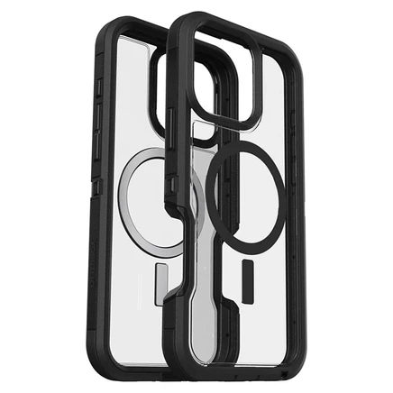 Чехол OtterBox Defender Pro XT Clear MagSafe для Apple iPhone 16 Pro Max черный