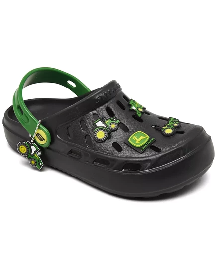  Little Boys John Deere: Свифтеры - Трактор-Забрызгивают сабо с финишной черты black/green