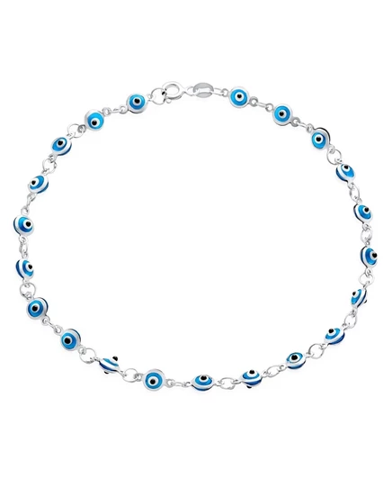 Женский браслет на ногу Bling Jewelry, синий