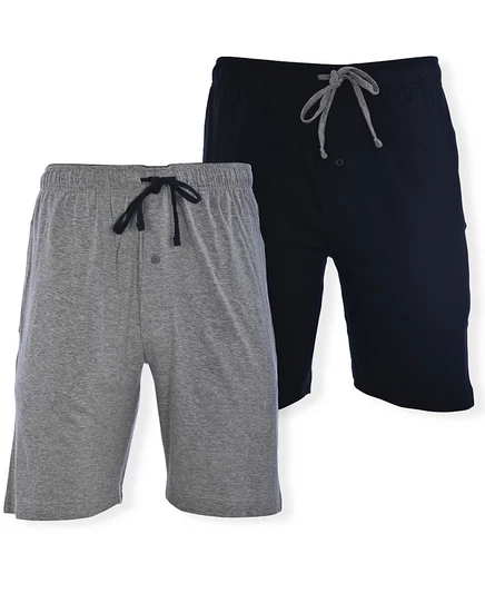 Мужские трикотажные шорты Hanes 2 шт., разноцветные