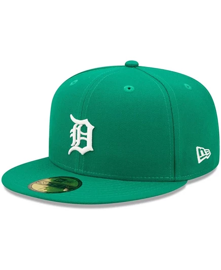 Мужская бейсболка New Era 59FIFTY Detroit Tigers, зеленая