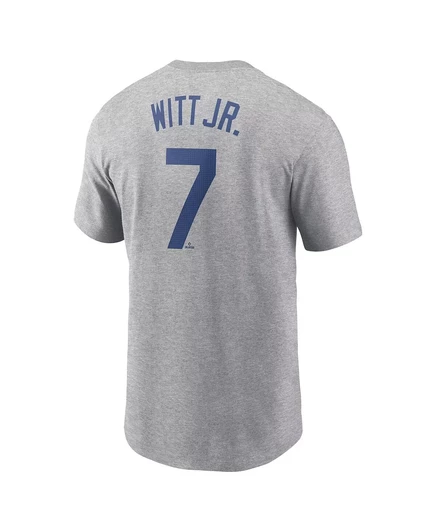 Мужская футболка Nike Bobby Witt Jr. Royals, серая