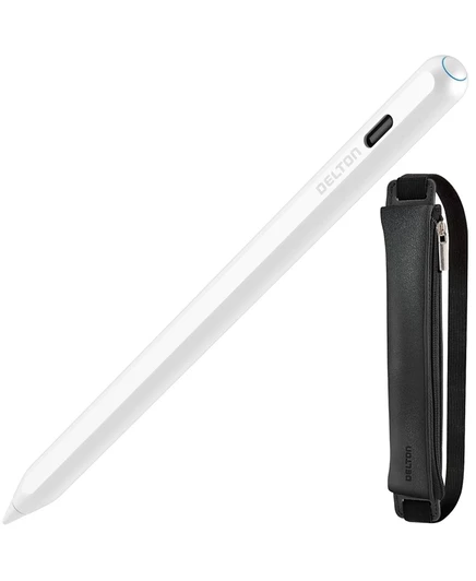 Стилус Delton AP7 для iPad 2018-2023, отклонение ладони (DAP7), белый
