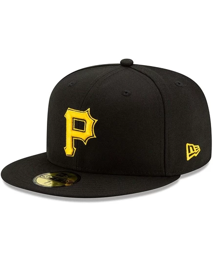 Мужская кепка New Era 59FIFTY, Pittsburgh Pirates, чёрная