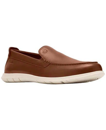 Мужские слипоны Clarks Flexway, коричневые