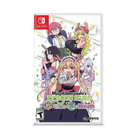 Игра для Nintendo Switch Miss Kobayashi's Dragon Maid: Burst Forth, белая