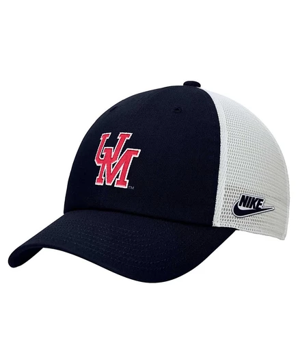 Мужская бейсболка Nike Trucker Ole Miss Vintage, темно-синяя/белая