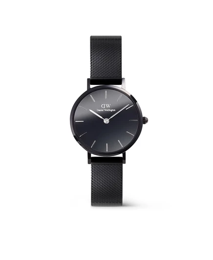 Женские аналоговые часы Daniel Wellington из нержавеющей стали черного цвета, 28 мм