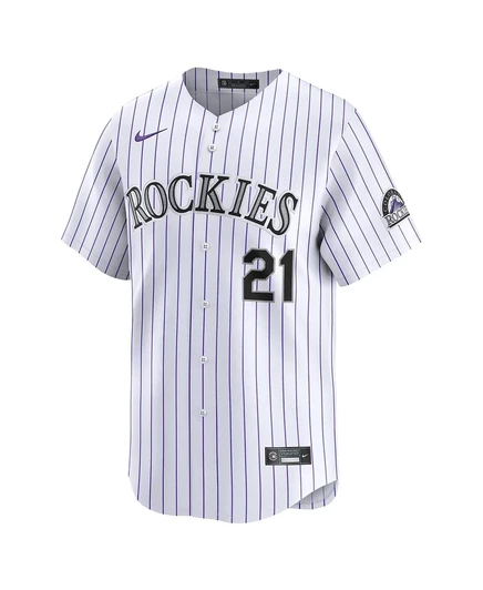 Мужская футболка Nike Kyle Freeland Home Limited, белая