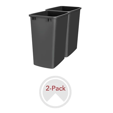 Контейнеры Rev-A-Shelf RV-35-18-2, 2×33 л, черные