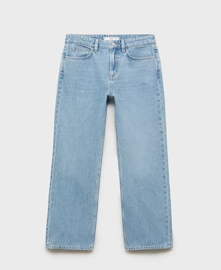 Женские джинсы Mango Matilda прямого кроя, синие